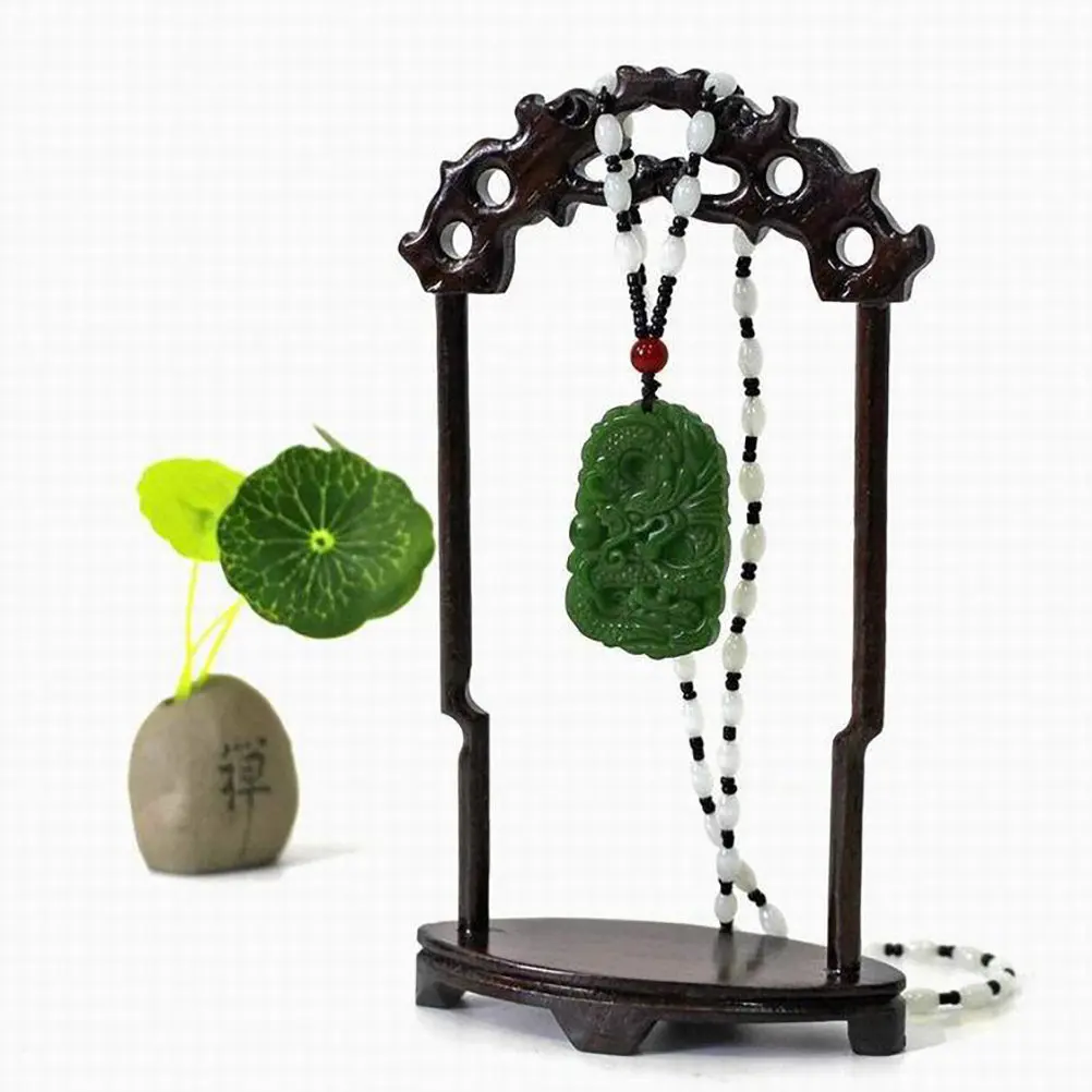 

Wood Jewelry Holder Necklace Bracelet Organizer Display Rack Stand Jewelry Storage Organizer for Dressing Table