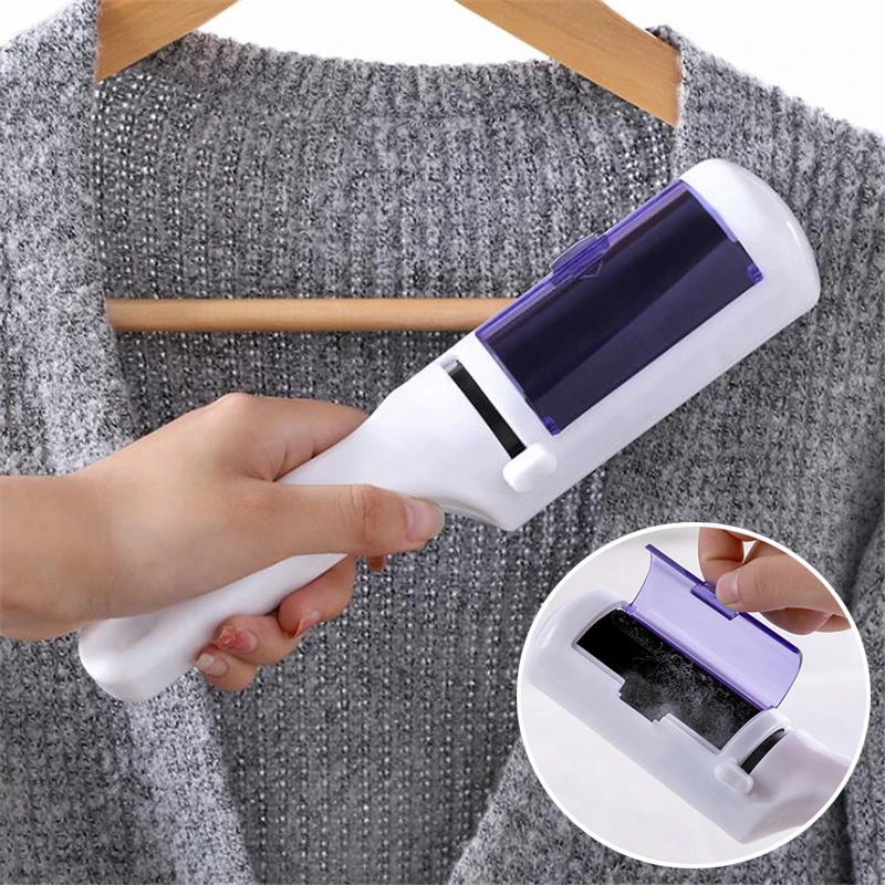 Electrostatic Static Clothing Shaver Animal Pets Hair Cleaner Remover Brush For Coat wool Carpet Lint Home Cleaning Brushes