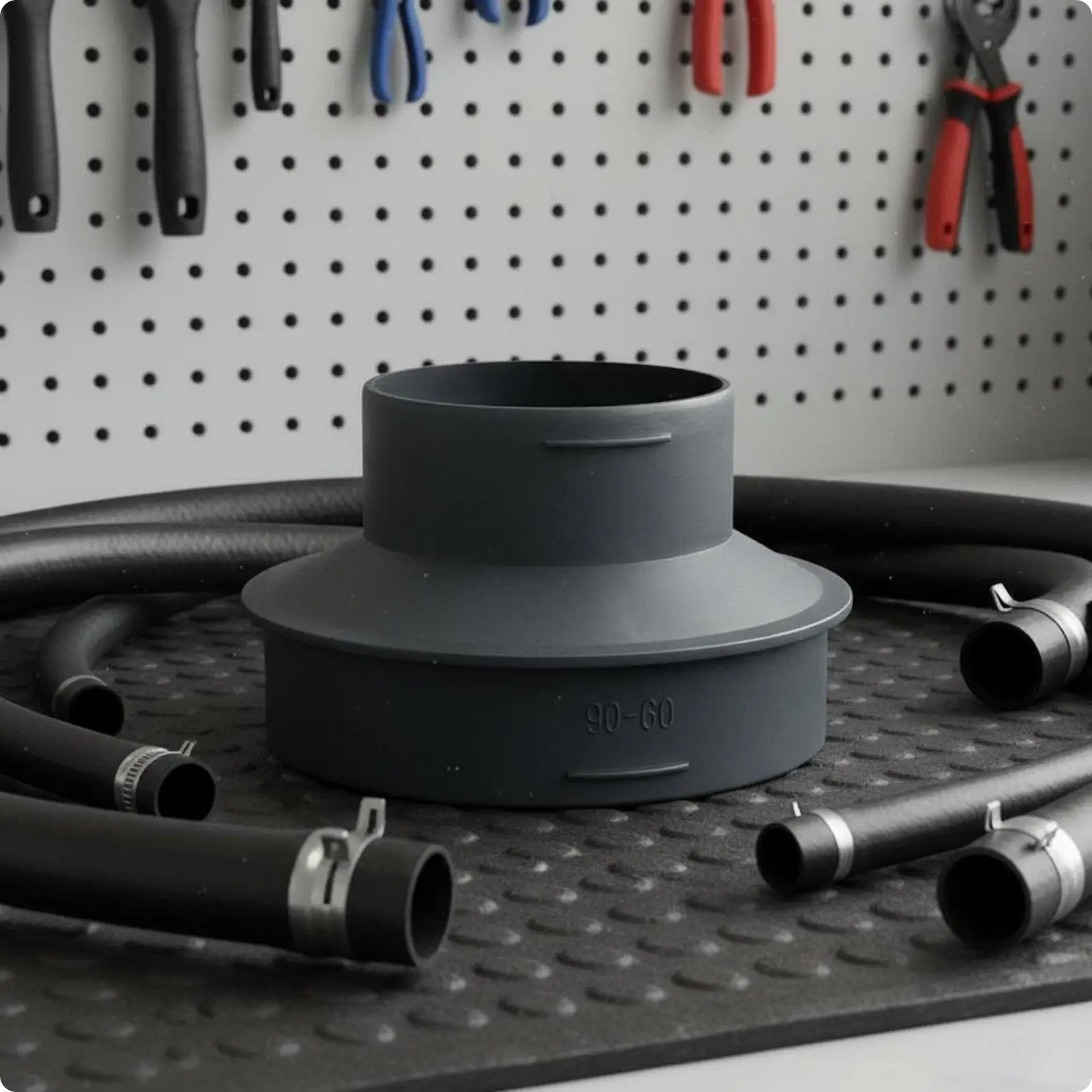 Adaptateur de réducteur de conduit d'air efficace et léger pour mini-chauffage et chauffage de stationnement