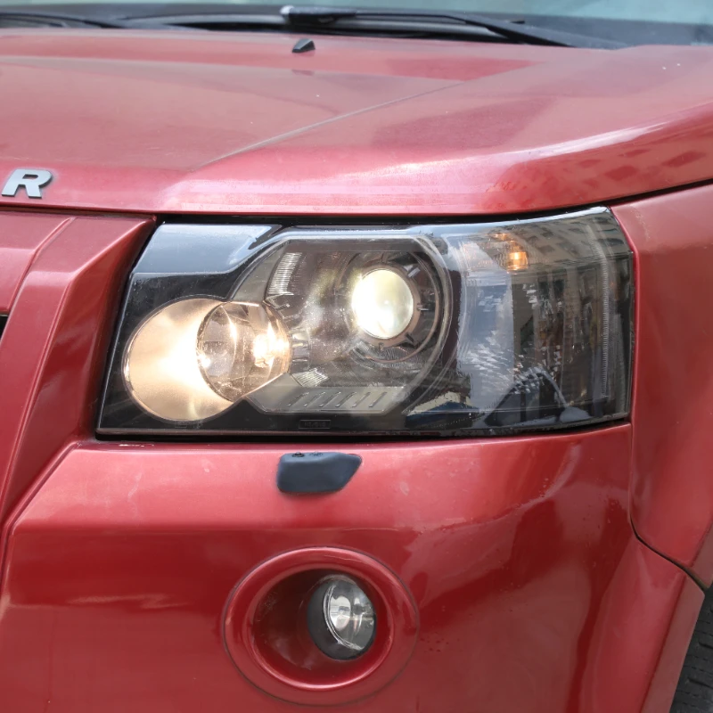 

Для Land Rover Freelander 2 2007-2015 ТПУ черные передние и задние фары автомобиля декоративная пленка наклейка внешние аксессуары автомобиля
