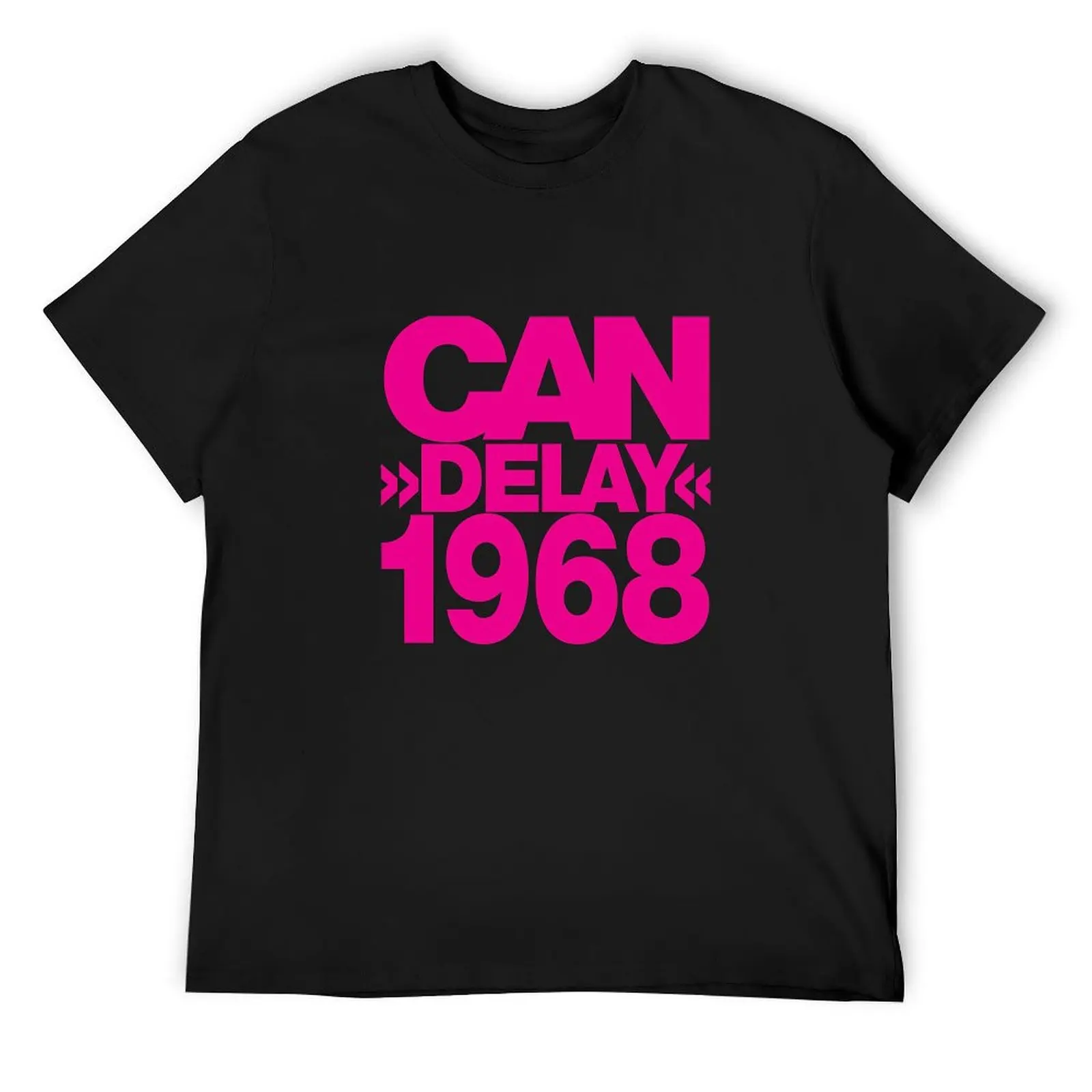 

CAN Delay 1968 Print T-Shirt plus size clothes blacks Aesthetic clothing mens graphic t-shirts pack