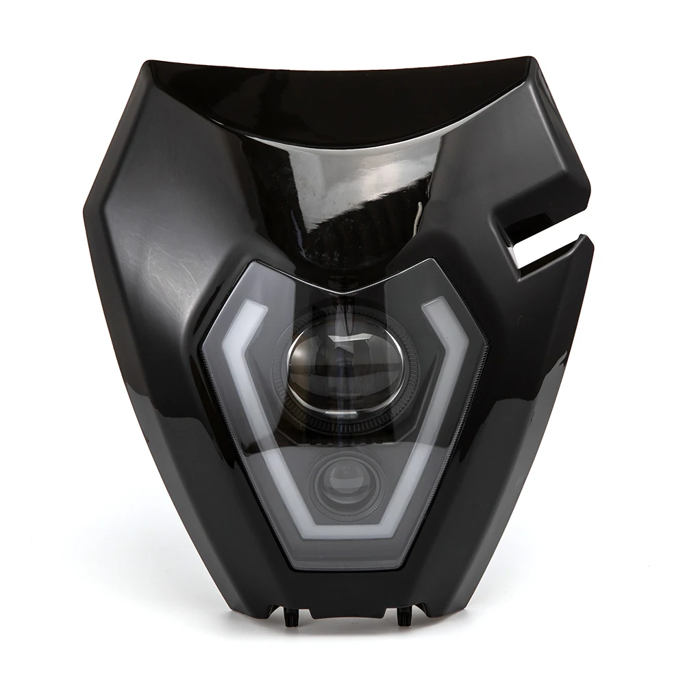 

Motorcycle Headlight Plate LED Headlamp For EXC XC SX SXF MX 125 250 300 350 690 Supermoto Dirt Bike Enduro Motocross Fairing