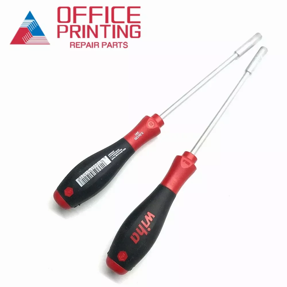 2X 5.5mm Wiha Screwdriver for XEROX machine special Permanent strong magnetic 5.5 125mm Printer Copier Repair Tool Germany