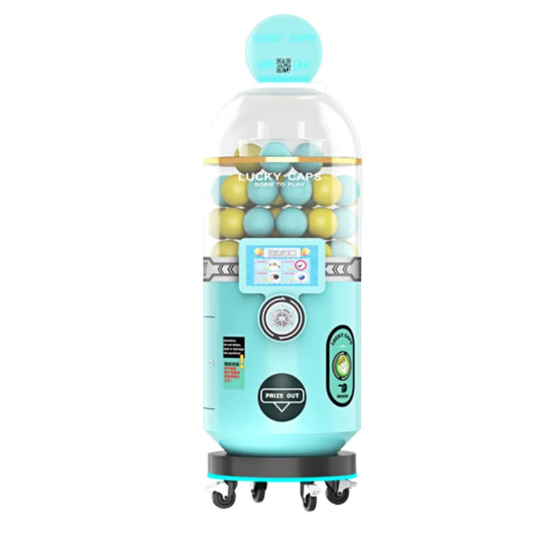Internet celebrity mini single-layer egg twister unmanned self-service shopping mall drainage vending machine