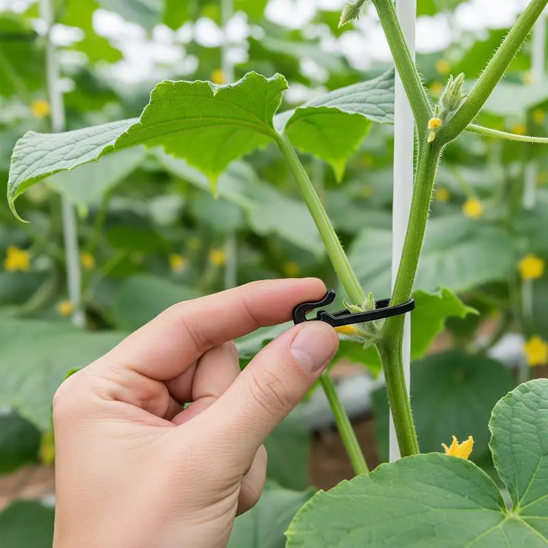 [J] 50Pcs Plant Vine Binding Clip Garden Plants Fixed Clip Buckles Tomato Vegetable Grape Support Vine Clip Fixed Plant Clip