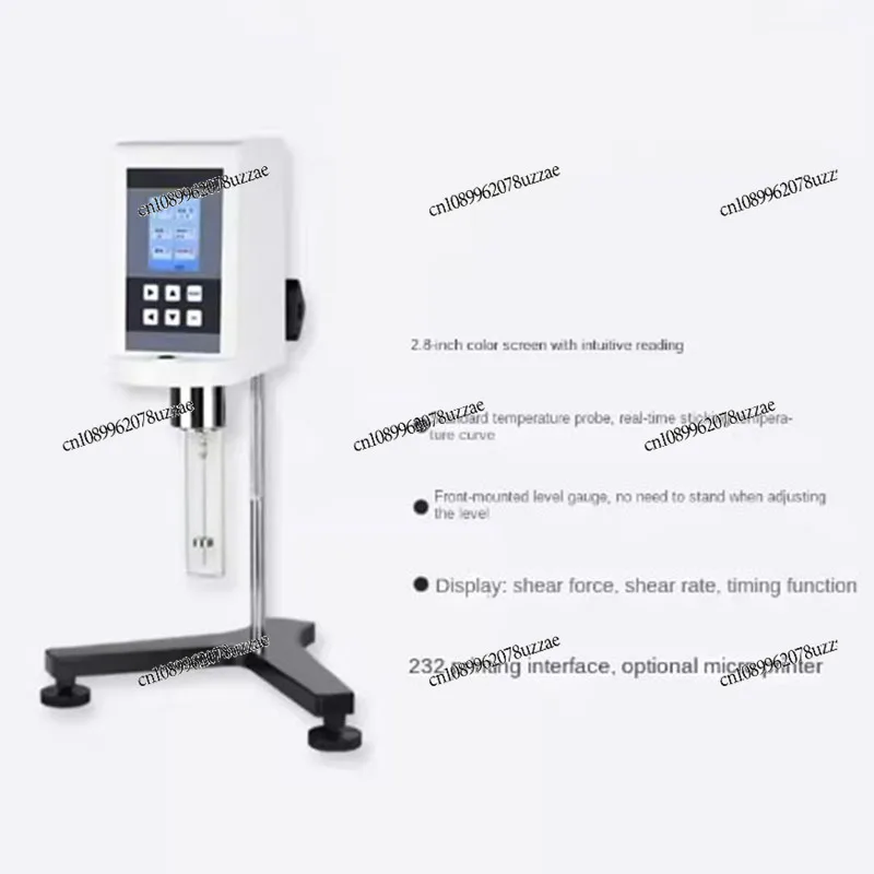 NDJ-8S NDJ-5S NDJ-9S مقياس اللزوجة الرقمي الدوار اختبار اللزوجة 10 ~ 6000000 MPA.s مقياس اللزوجة مع مستشعر درجة الحرارة
