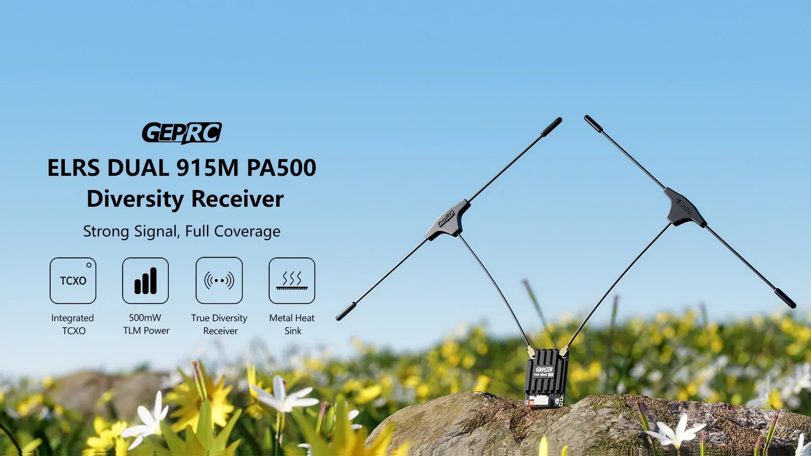 GEPRC ELRS DUAL 915M PA500 Π ΠΎΡΠΊΠΎΡΠ½ΡΠΉ ΠΏΡΠΈΠ΅ΠΌΠ½ΠΈΠΊ GEPRC ELRS DUAL 915M PA500 Π ΠΎΡΠΊΠΎΡΠ½ΡΠΉ ΠΏΡΠΈΠ΅ΠΌΠ½ΠΈΠΊ