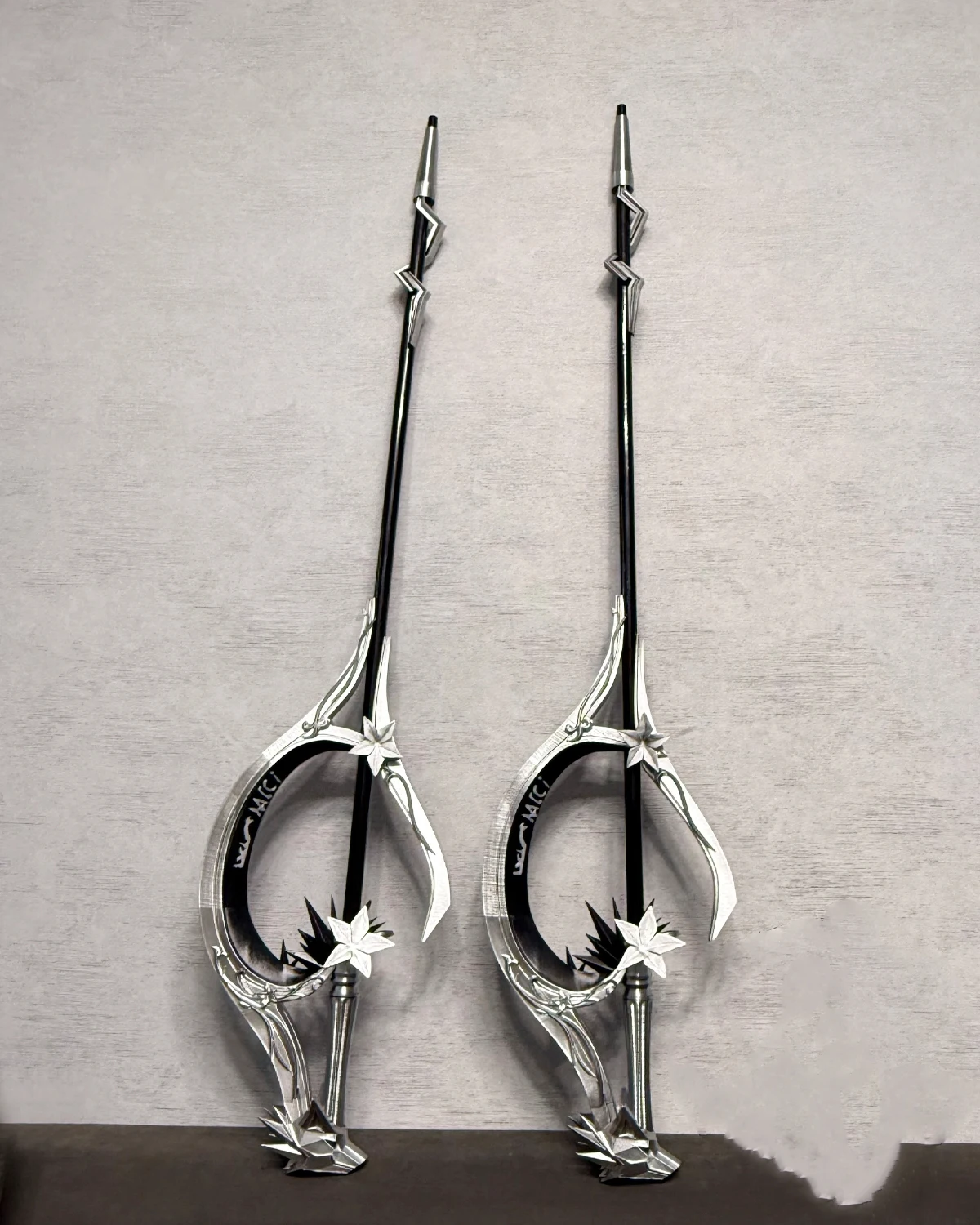 جديد الجلد طول 210 سنتيمتر لابلاند Decadenza تأثيري الأسلحة الدعامة أنيمي الفرسان هالوين كرنفال ملابس الحفلات اكسسوارات #6