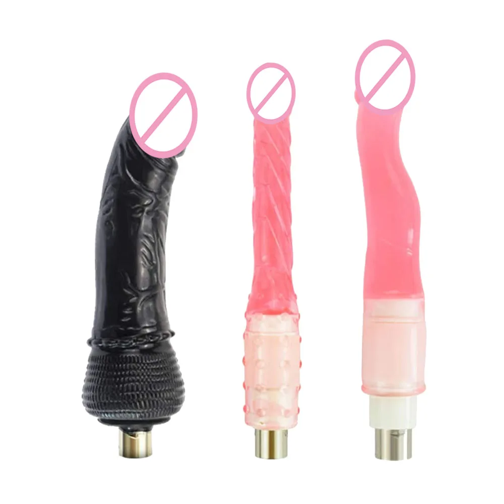 Soft Big Dildos Pleasure Toys for Women Masturbation Anal Plug Penis Sex Toys for Female Sex Machine 3XLR Attachments