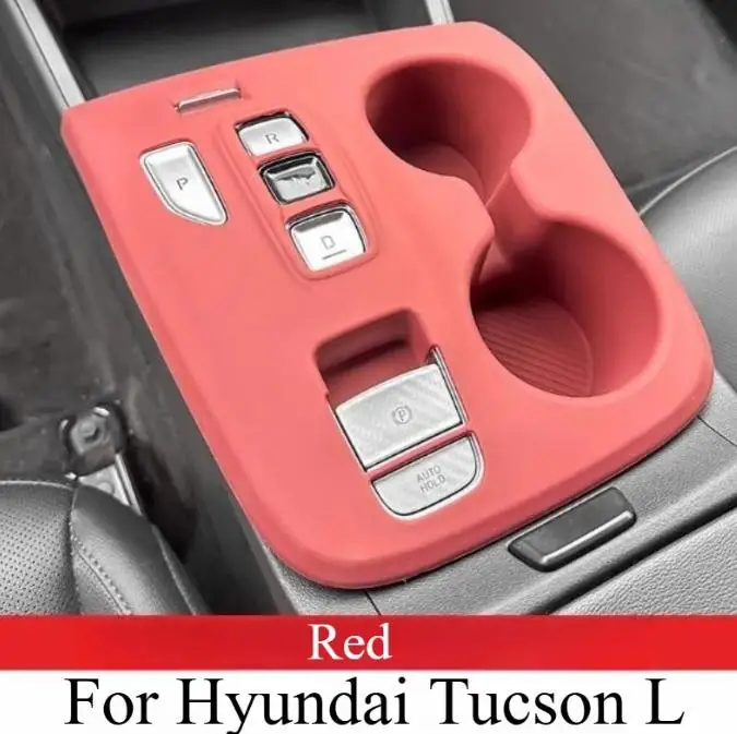 

Central Control Gear Silicone Protective For Hyundai Tucson L 2021-2024 Wireless Panel Coaster Non-slip Pad Modified Interior