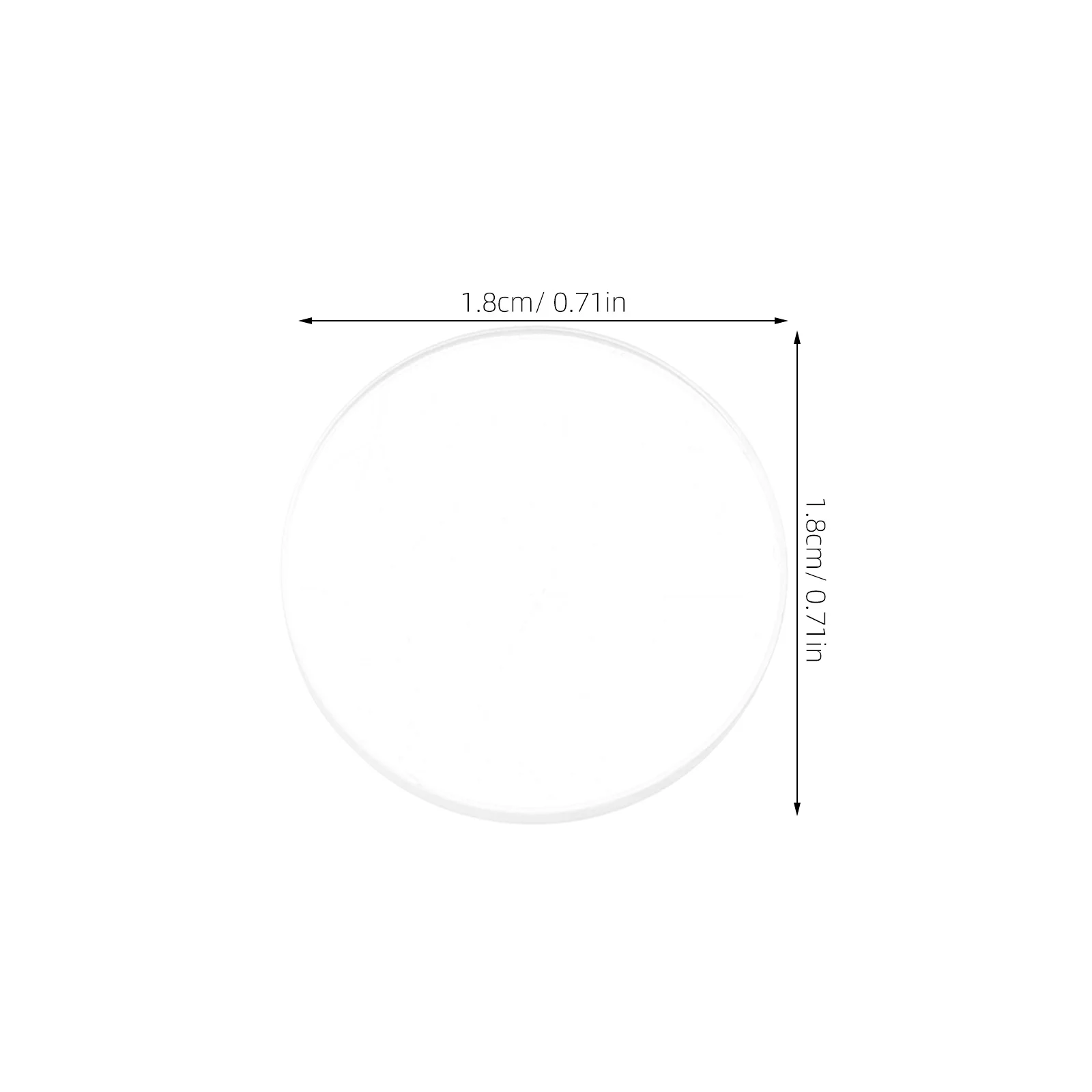 3Pcs Protective Lens Clear Cutting Handheld Hood Lens High Transparency Eye Safety Extend