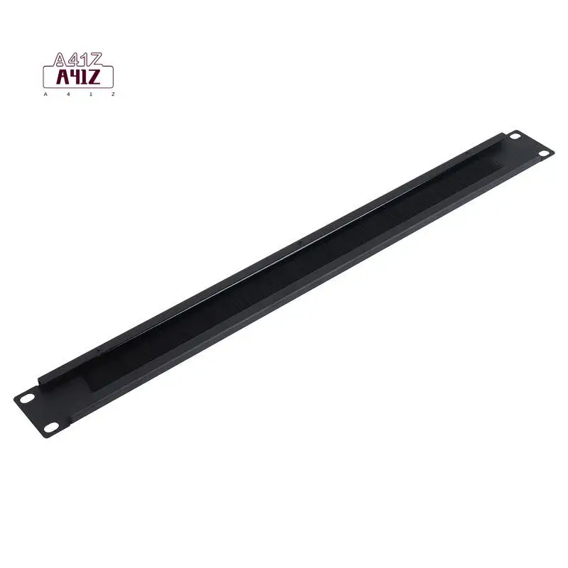 A41Z-1U 19Inch RACK MOUNT Blanking Plate Rack Mounting Blank Network Brush Panel Server Cabinet Cable Management