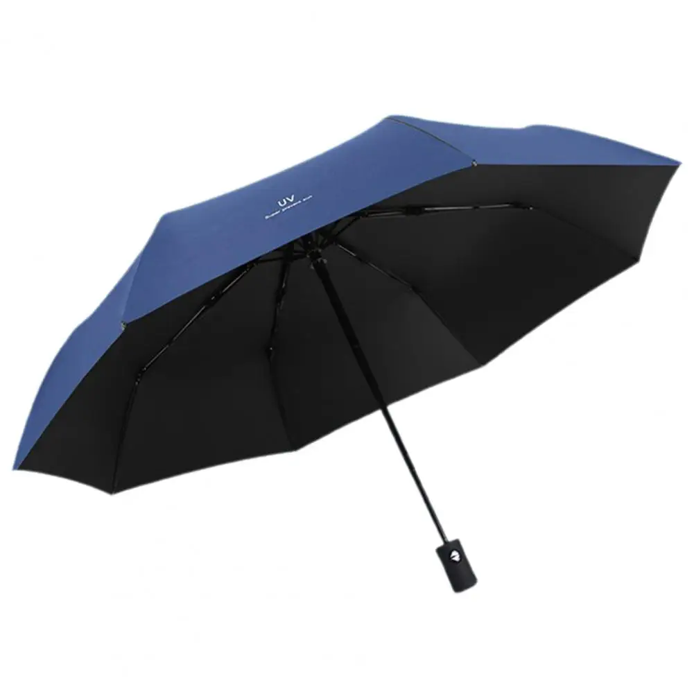 Travel Lightweight Umbrella Portable Lightweight Folding Umbrella Uv Protection Windproof Rainproof 8 Ribs Automatic for Sun