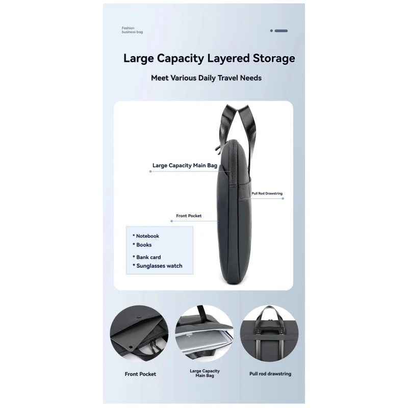 حقيبة كمبيوتر محمول حقيبة يد كمبيوتر محمول مقاومة للماء