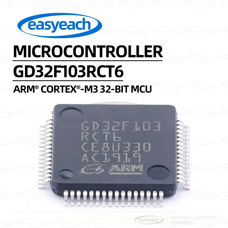 GD32F103RCT6 GD32F103 32-bit microcontroller SMT LQFP64 microcontroller