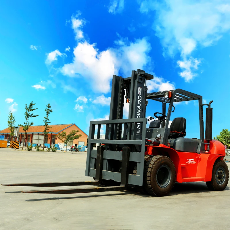 Factory Direct Sale Small Diesel Forklift Wheel Type Counterbalanced Forklift Warehouse Container Handling Forklift Customized