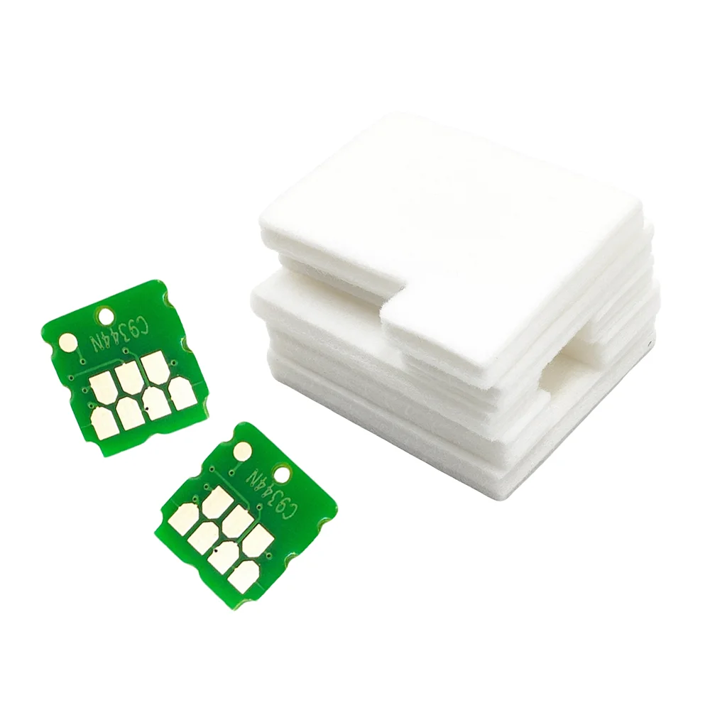 

Чип и губка для обслуживания чернильного бака C9344 для Epson L3560 L3550 L5590 XP-2100 2105 XP-3100 XP-3105 XP-4100 XP-4105 2810 2200