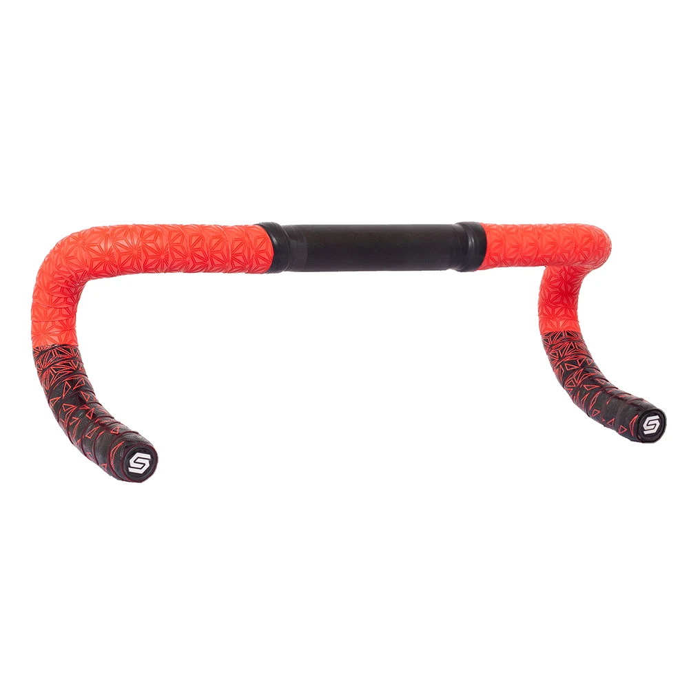 1 Paar Neues Fahrradlenkerband Zweifarbiges Rennrad-Lenkerband mit Chrysanthemenmuster EVA+PU Weiches Anti-Vibrations-Lenkerband Langlebiges Lenkerband – Detail 9