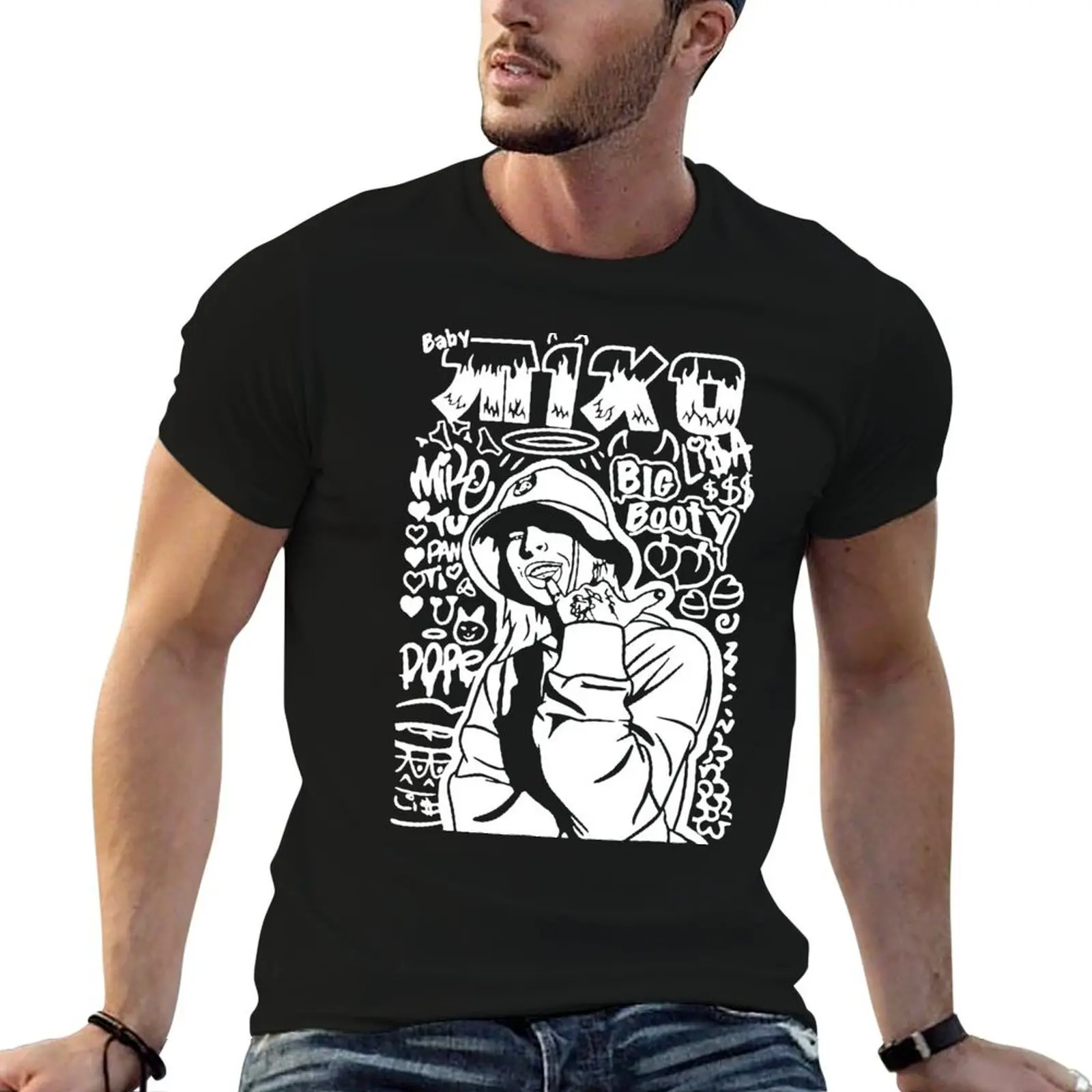 

YOUNG MIKO T-Shirt man t shirts graphic t shirt man luxury T-Shirt