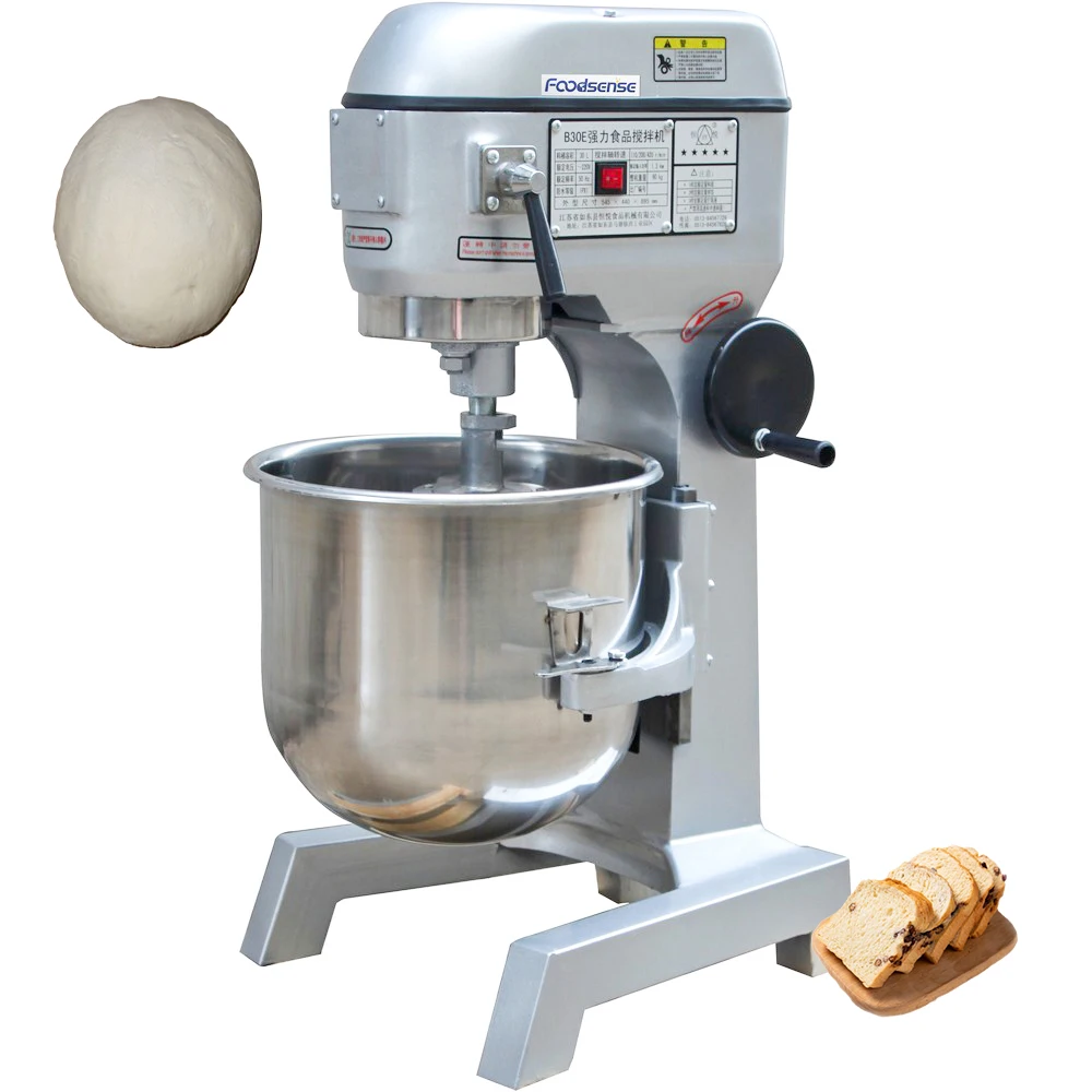 Commercial Stainless Steel Wireless 3 Speed Mini Blender Planetary Dough Processor Blender Food Mixer With Bowl