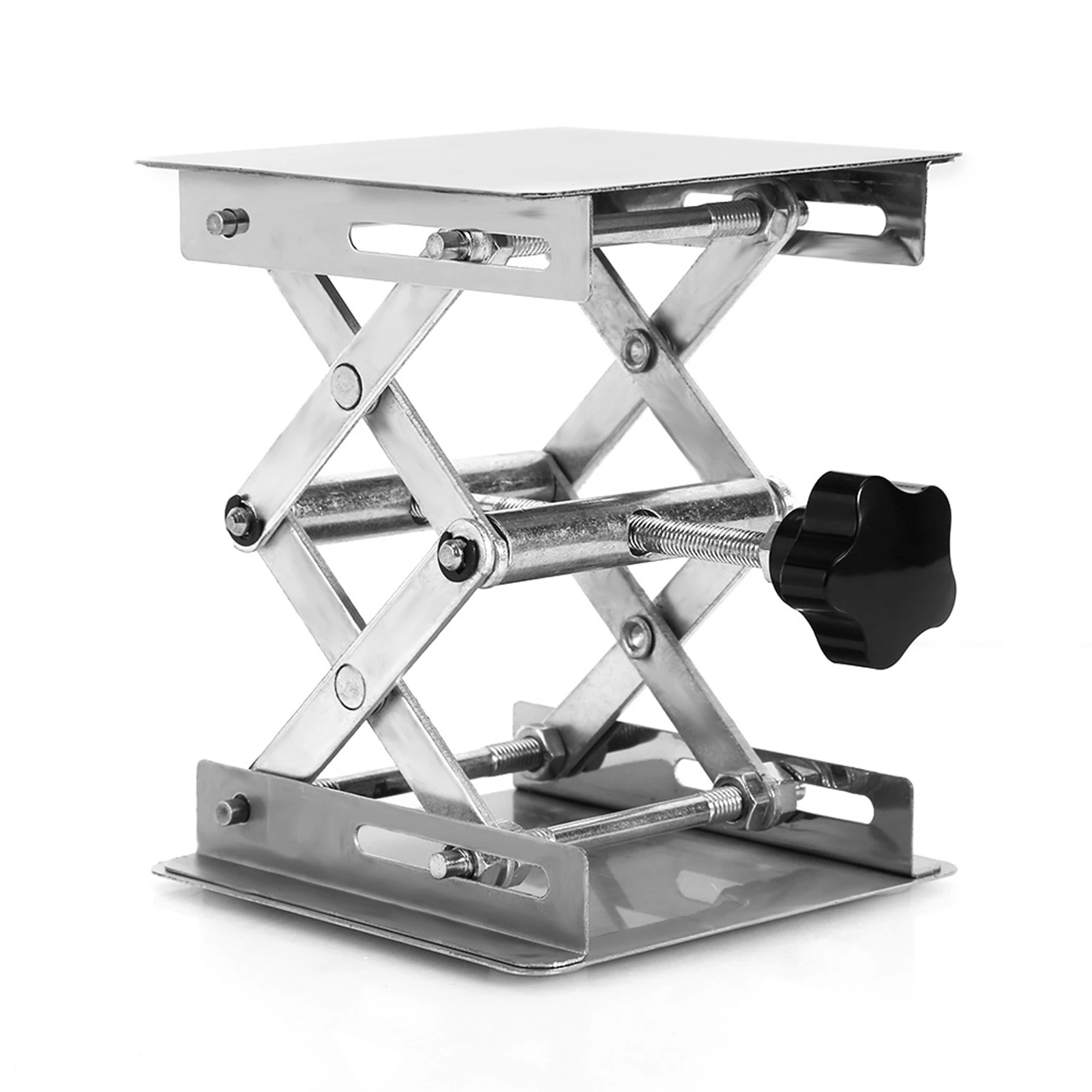100x100mm Lab Lift Lifting Platforms Stand Rack Scissor