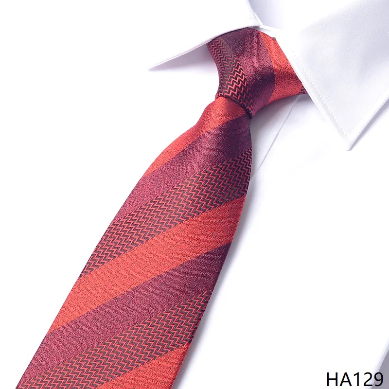 عالية الجودة النبيذ الأحمر غرامة العمودي شريط التعادل للرجال الملابس الرسمية قميص الأعمال اكسسوارات 8 سنتيمتر واسعة اليدوية معقود التعادل