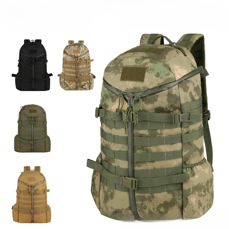 Tactical Backpack, Adventure Camping, Mountain Climbing, Cycling, Hiking, Dual-shoulder Carrying, Outdoor Supplies, Travel Bag