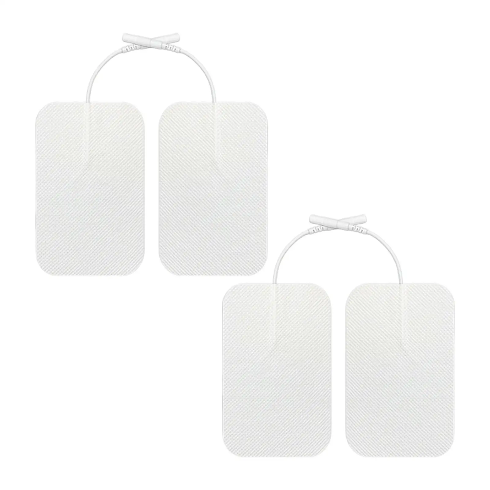 4 Pieces Electrode Pads Patches Lower Impedance Electro Therapy Patches