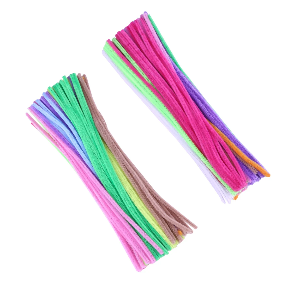 200 Stück bunte Pfeifenreiniger, flexible Formstäbchen für Kinder, Fantasie, Spielen, Kunst, Dekoration, Aktivitäten, Klappstäbchen, Spielzeug