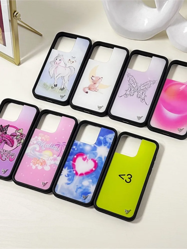 Etui na telefon z motywem dzikich kwiatów, Charli Xcx, Precious Pony, do iPhone 11 12 13 14 15 16 17 18 Pro Max Plus, Malihu, prezent, etykieta z motywem lisa, materiałowe etui. — zdjęcie produktu 7