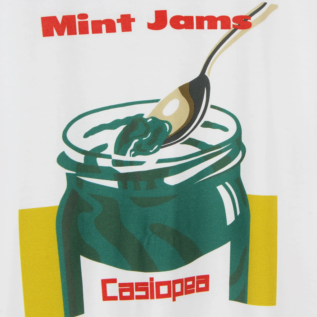 Casiopea T-Shirt Mint Jams Japanese 80S Fusion Music Tetsuo Sakurai Yoshihiro Naruse Masayoshi Takanaka Men Summer Cotton Shirt