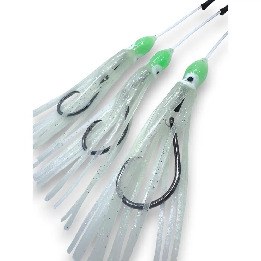 مجموعة أدوات Tackle Company Tilefish Rig مكونة من 3 مصابيح LED للسقوط العميقة #2