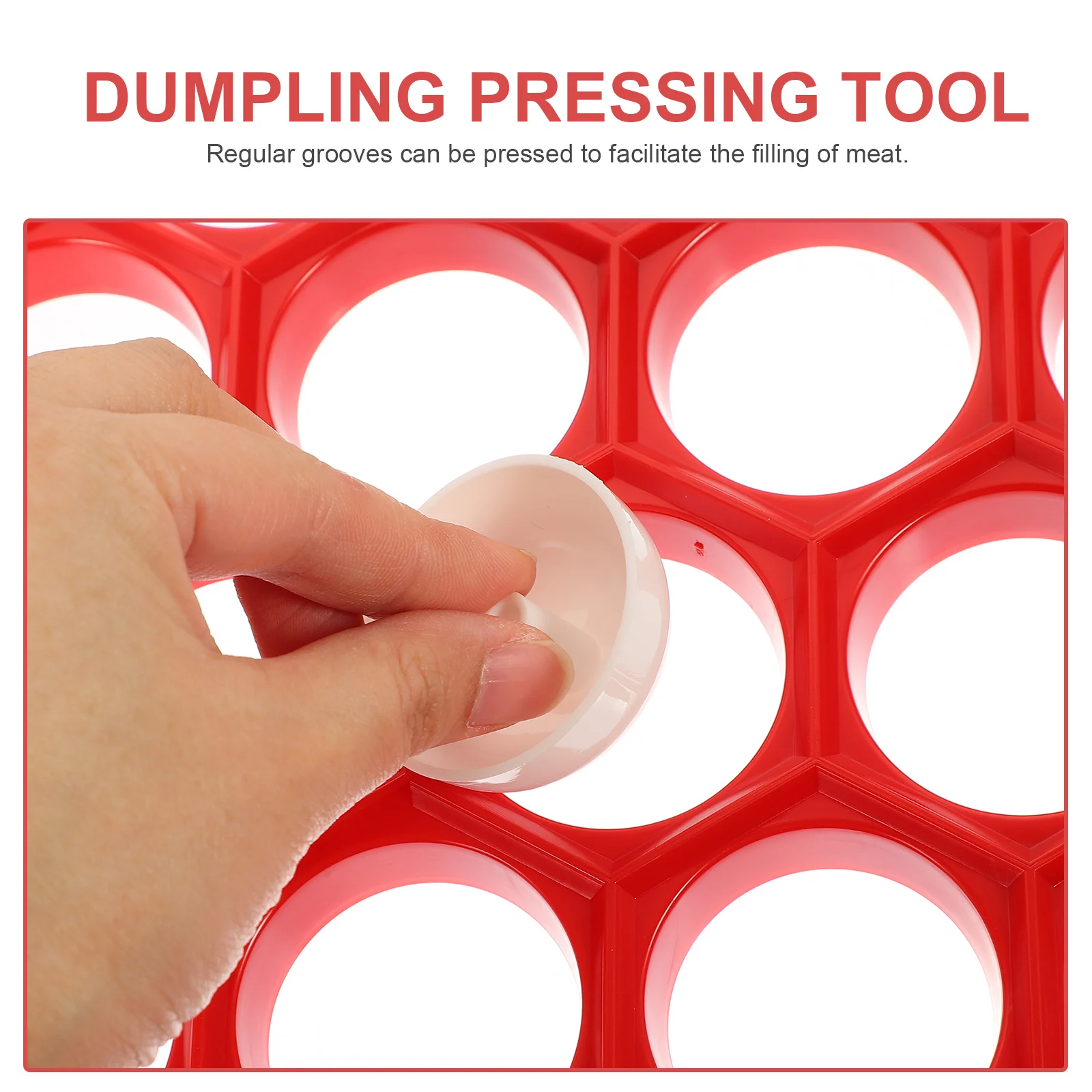 

1 Set 19-Holes Dumpling Mold For Homemade Pot Stickers Ravioli Wonton Fried Dumplings Kitchen Tool Empanada Maker Press