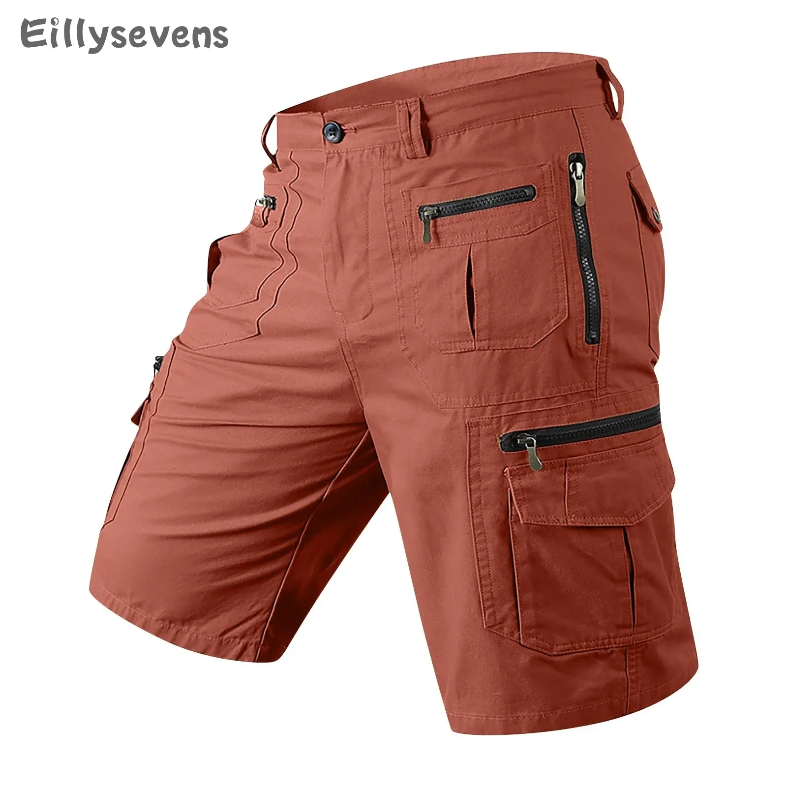 

shorts for men Summer Trendy Casual short Pants With Multiple Pockets Cotton Work Shorts Comfort cargo pants pantalones cargo