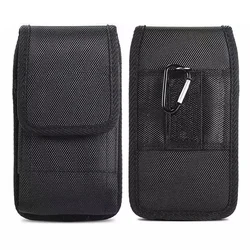 Vertical mobile phone bag with waist belt hanging bag, suitable for elderly and young people, with a large screen and ultra-thin