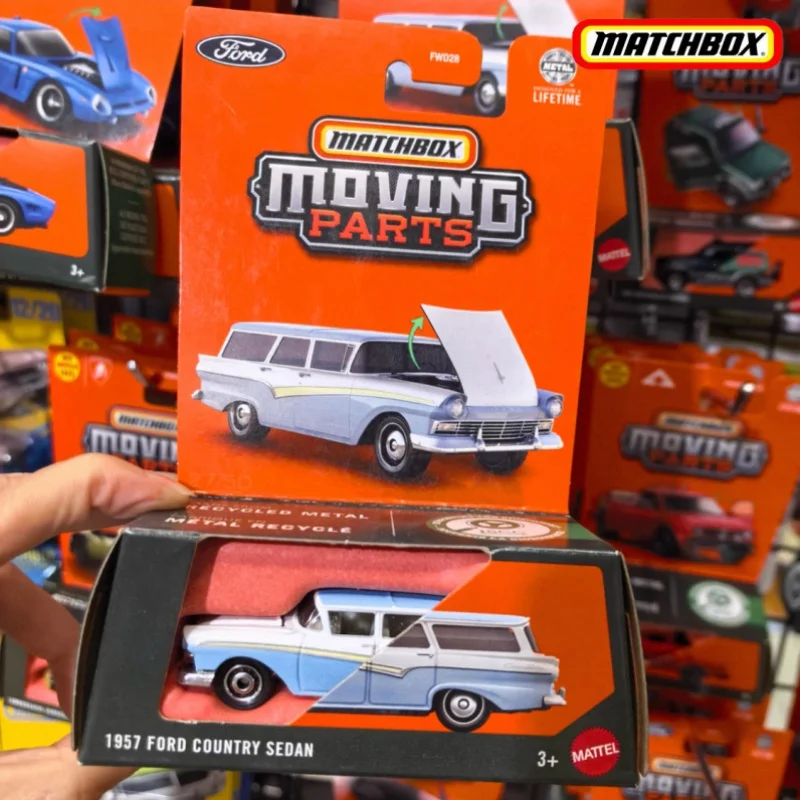 In Stock Original 2025 Matchbox Mobile Door Opening Series Tesla Volkswagen 1/64 Die-Cast Collection Model FWD28 Collect Toys