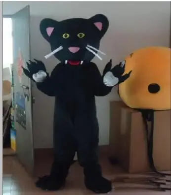 Disfraz de Mascota de oso negro para adulto, disfraz de Mascota de Cosplay, vestido de Personaje de fantasía, carnaval, celebración de Navidad, nuevo