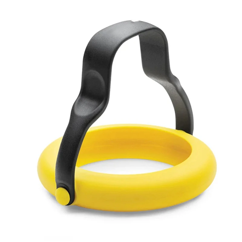 ไม้พายไข่ดาวทรงกลมไข่แบบ2-in-1ไม้พายพลิกแพนเค้กขนมปังฝรั่งเศสไข่เจียวสำหรับทำในบ้าน