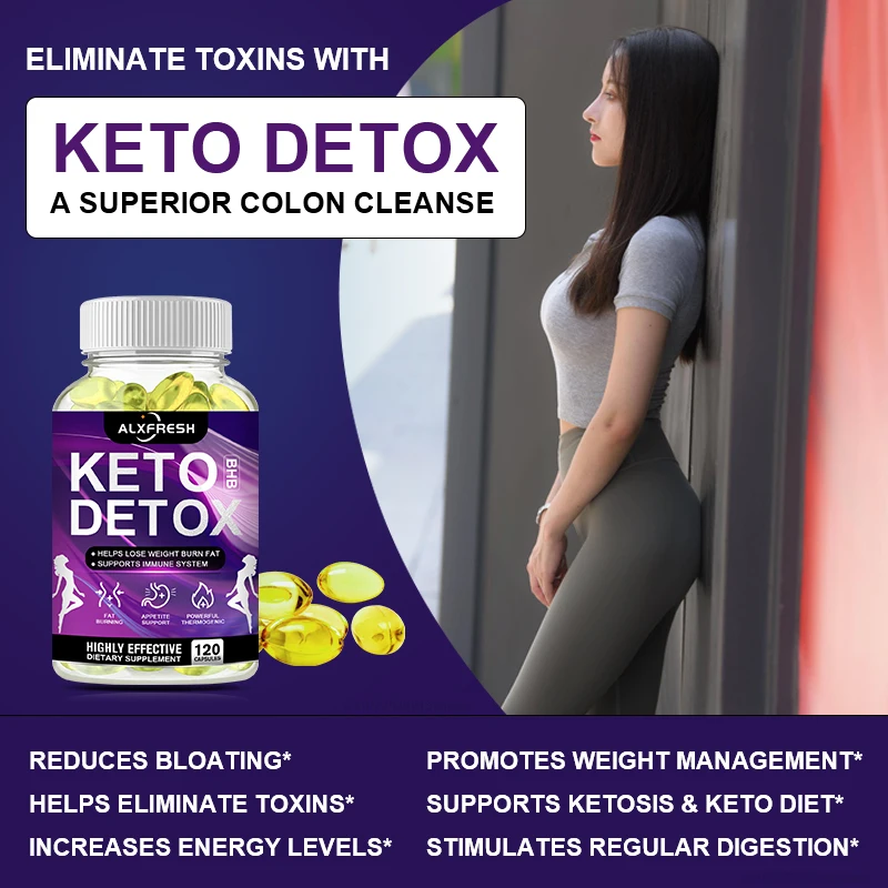 Alxfresh Keto Capsules Ketosis Supplement | Gluten Free Non-GMO Vegan | Dietary Nutrition