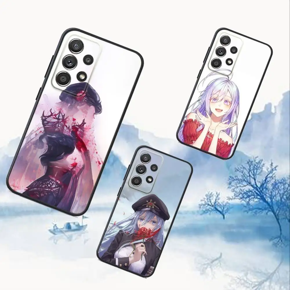 

V-Vladilena Anime Milize Phone Case For Samsung S25,S24,S21,S22,S23,S30,Ultra,S20,Plus,Fe,Lite,Note,10,9,5G Black Cover