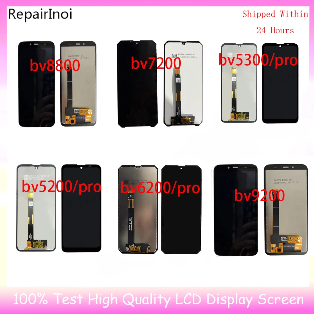 Oryginał dla BLACKVIEW BV5200 BV5300 BV6200 Pro wyświetlacz LCD + Digitizer ekranu dotykowego dla Blackview BV7200 BV9200 naprawa wyświetlacza