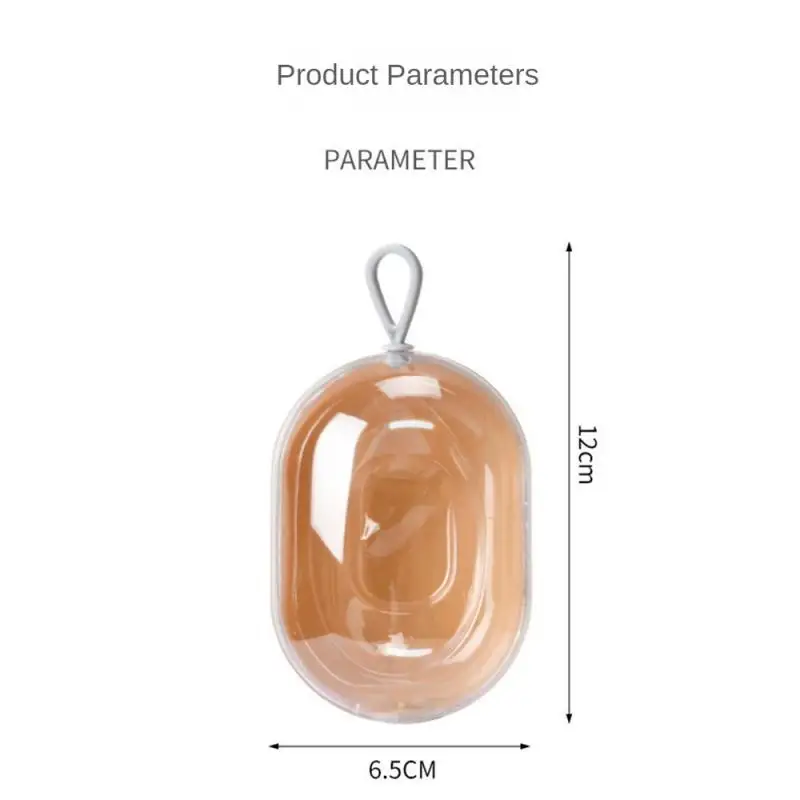 Capsules spatiales de maquillage, nouveau Style, boîtes de rangement anti-poussière pour œufs, transparentes et respirantes, accessoires de maquillage pour femmes, outils de beauté, 1 à 5 pièces