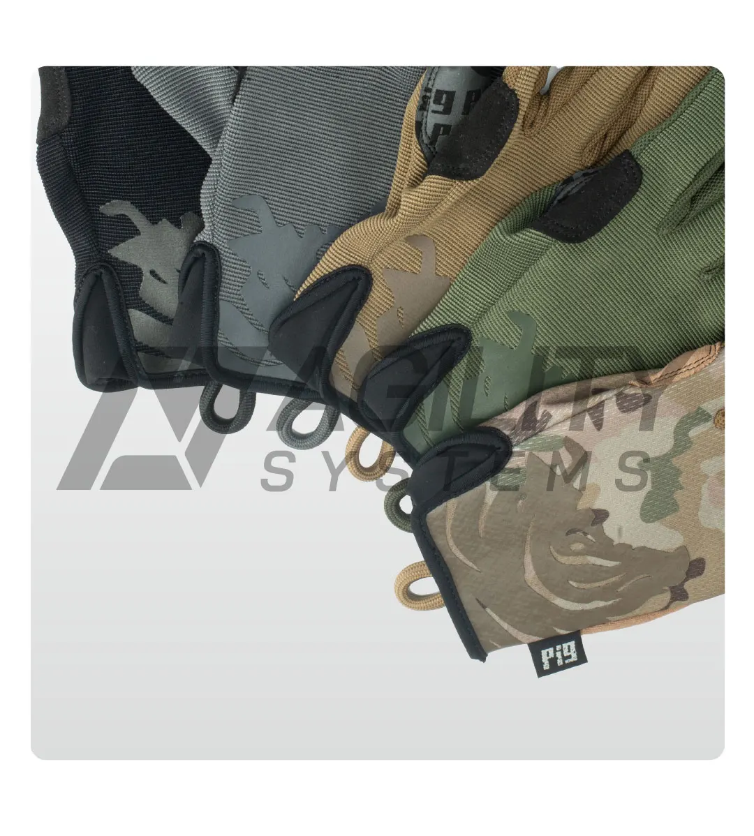Guantes tácticos Delta estilo PIG FDT tacto pantalla táctil transpirable - imagen 2
