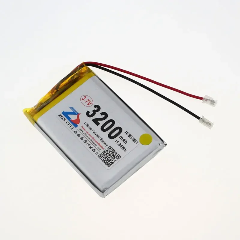 Bateria de polímero de lítio de alta temperatura CW 3200mAh 3,7V 984363   ampla bateria de baixa temperatura em domínio de temperatura 984262