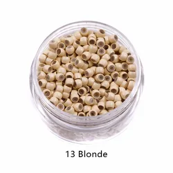 500pcs copper ring beads 3.0mm nano ring beads silicone lined micro for hair extensions