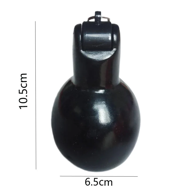 Outdoor Plastic PVC Whistle, Espremendo BB Venting Whistle, várias cores