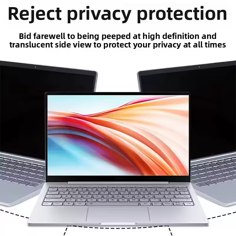 보안 필름 부착 전후 비교