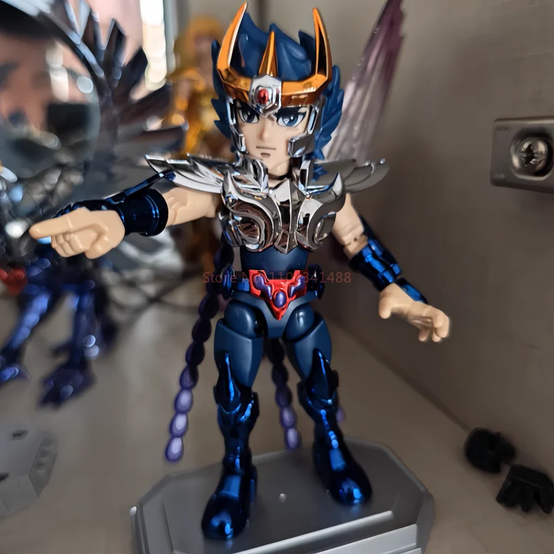 100% figuras de acción genuinas KAYOU Saint Seiya Card Legend Of The Holy Land, figuras de fantasía, juguetes relacionados con el juego, adorno de escritorio