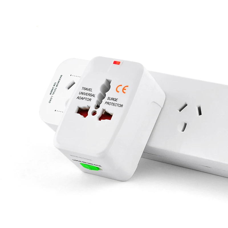 Adaptateur International pour EU US UK AU, prise universelle, adaptateur de voyage mondial, Conversion de puissance, chargeur AC multifonction