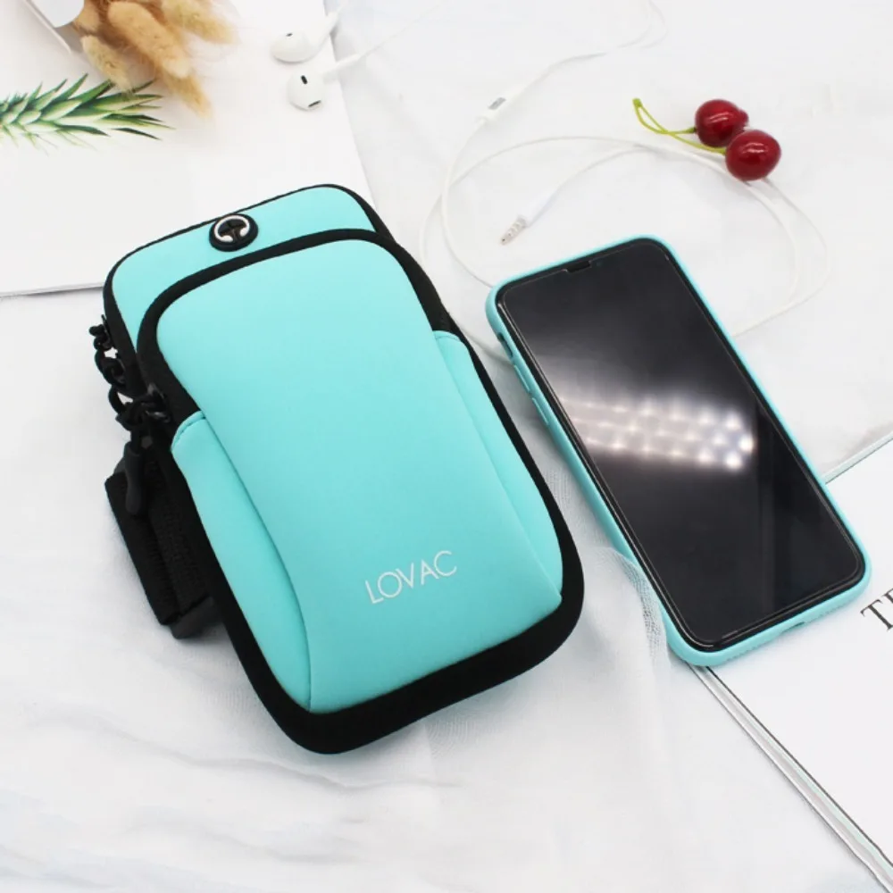 

Lightweight Case Cover Running Phone Bag Portable Waterproof Wrist Phone Bag Protective Shockproof Sports Arm Bag Cycling